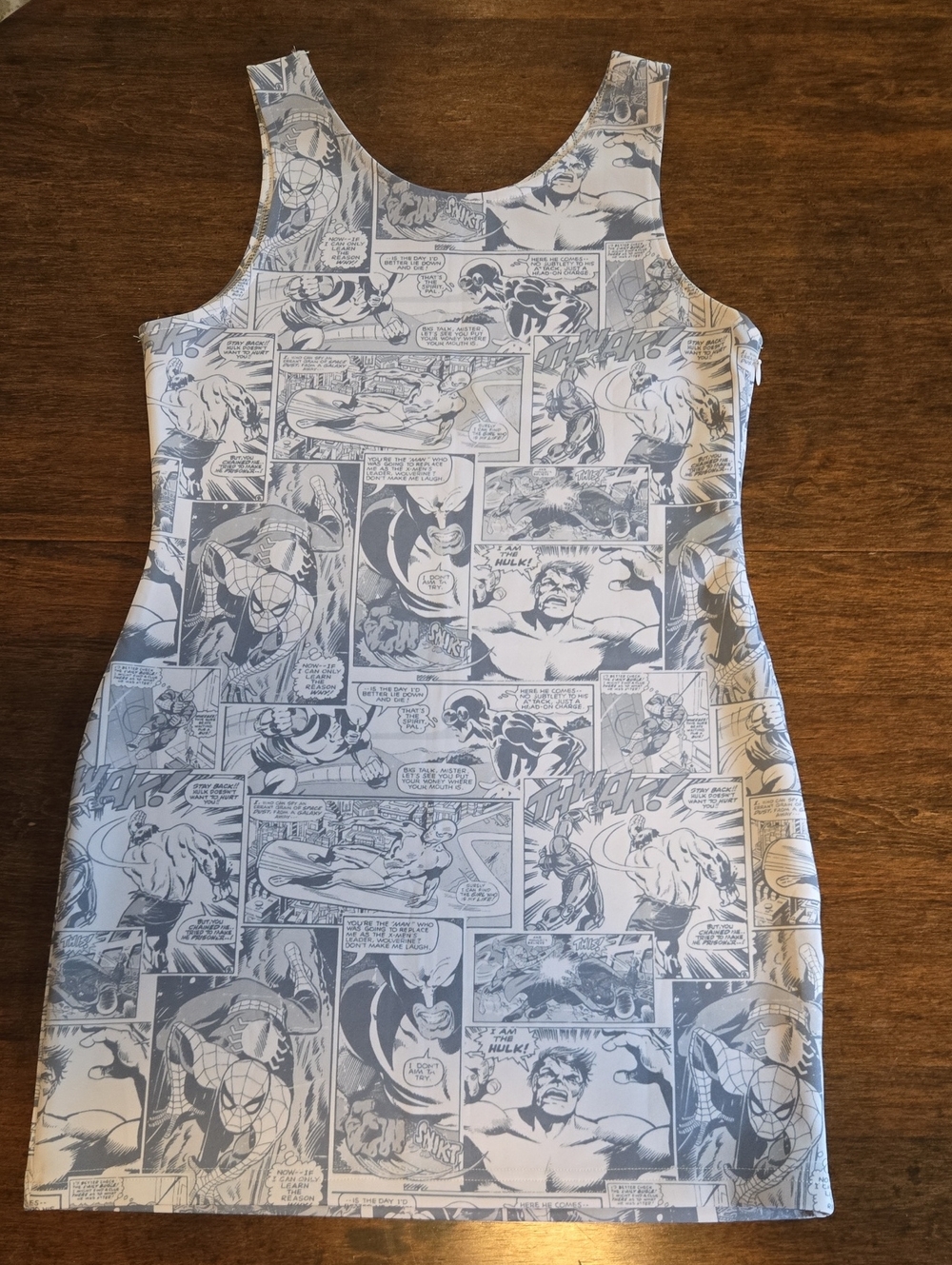 Unique Marvel Comic Book Style Dress